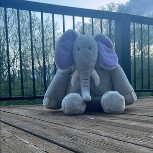 Gray Elephant Plush Toy giggle toys